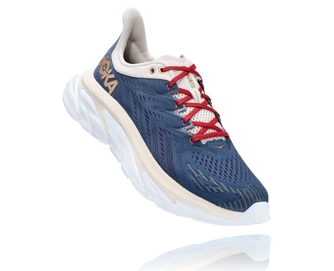 Hoka One One Clifton Edge Philippines - Men's Road Running Shoes - Indigo | YA5693721